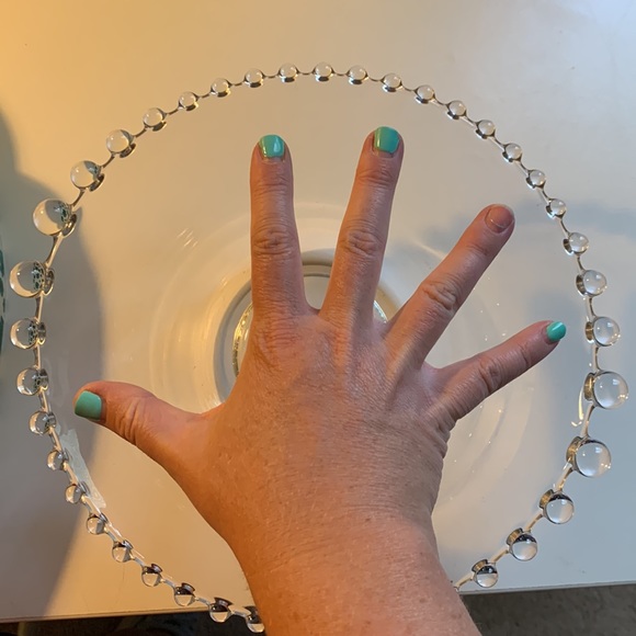 Knobby glass bowl - Picture 7 of 8